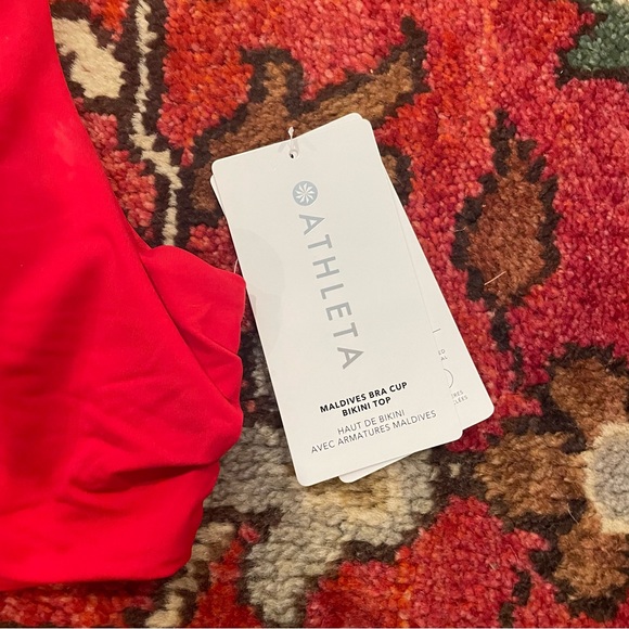 Athleta Maldives Bikini High Neck 34 B/C Medium Bottoms - Picture 4 of 8